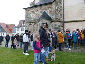 Ökumenische Feier des „Weihnachtsfriedens“ in Naumburg (Foto: Karl-Franz Thiede)